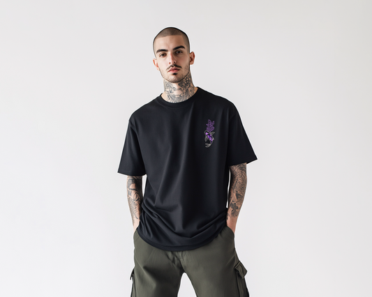 Eternal Flow – Koi & Wisteria Tee