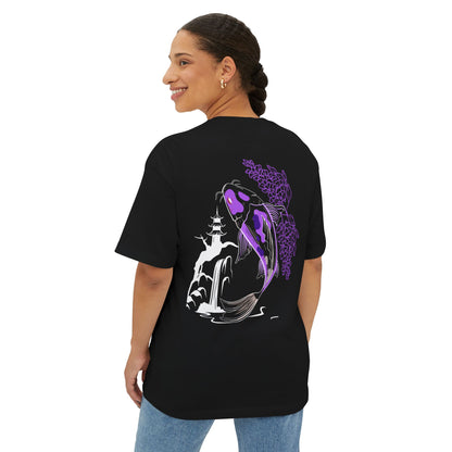 Eternal Flow – Koi & Wisteria Tee