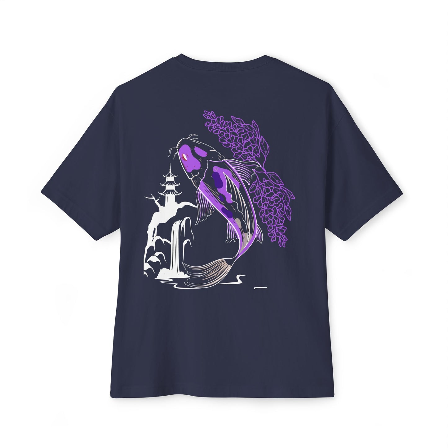 Eternal Flow – Koi & Wisteria Tee