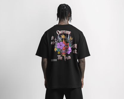 Oni Mask T-Shirt – 'Overcome The Pain'