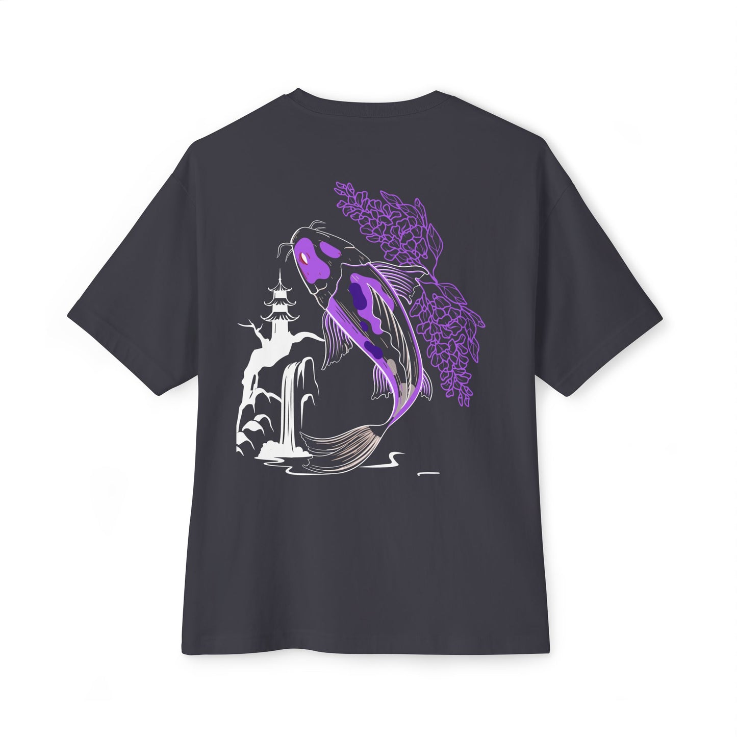 Eternal Flow – Koi & Wisteria Tee