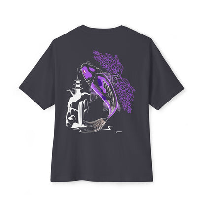 Eternal Flow – Koi & Wisteria Tee