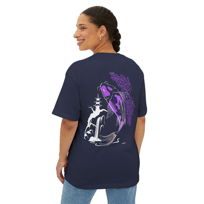 Eternal Flow – Koi & Wisteria Tee