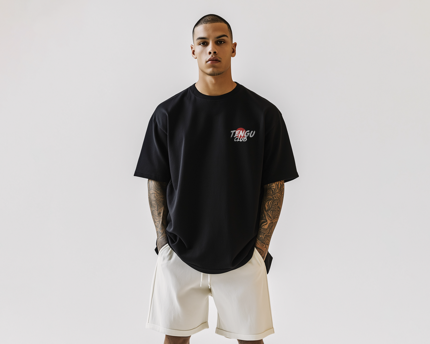 Oni Mask T-Shirt – 'Overcome The Pain'