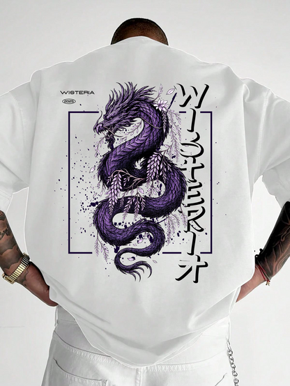 Dragon T-Shirt – 'Wisteria Dragon'